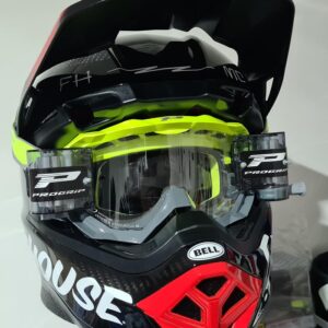 Progrip 3200 crossbril met roll off XL FL Fluor Geel / Grijs