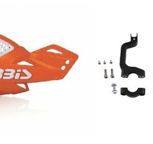 Acerbis Vented Uniko Handkappen Oranje / Wit